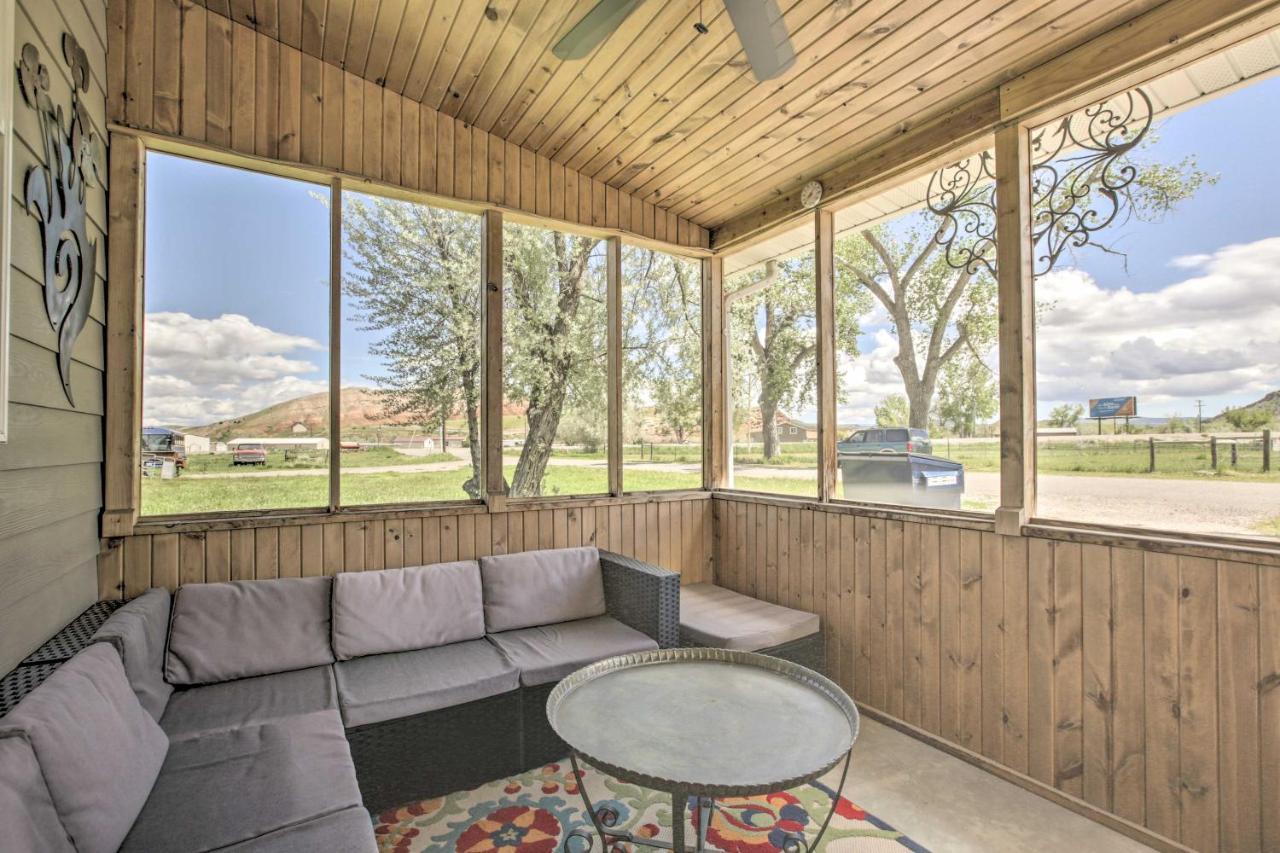 Idyllic Gem Screened Porch, Half Mi To River! Thermopolis Dış mekan fotoğraf