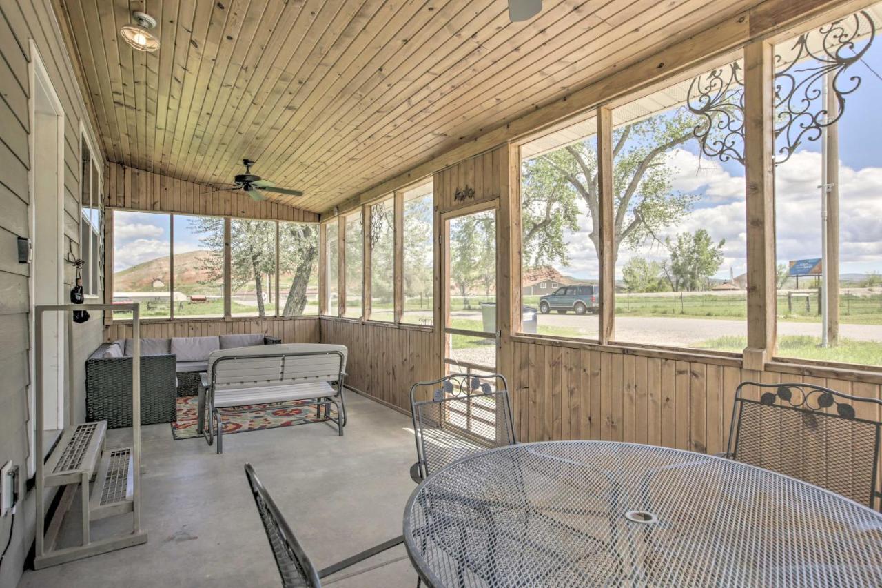 Idyllic Gem Screened Porch, Half Mi To River! Thermopolis Dış mekan fotoğraf